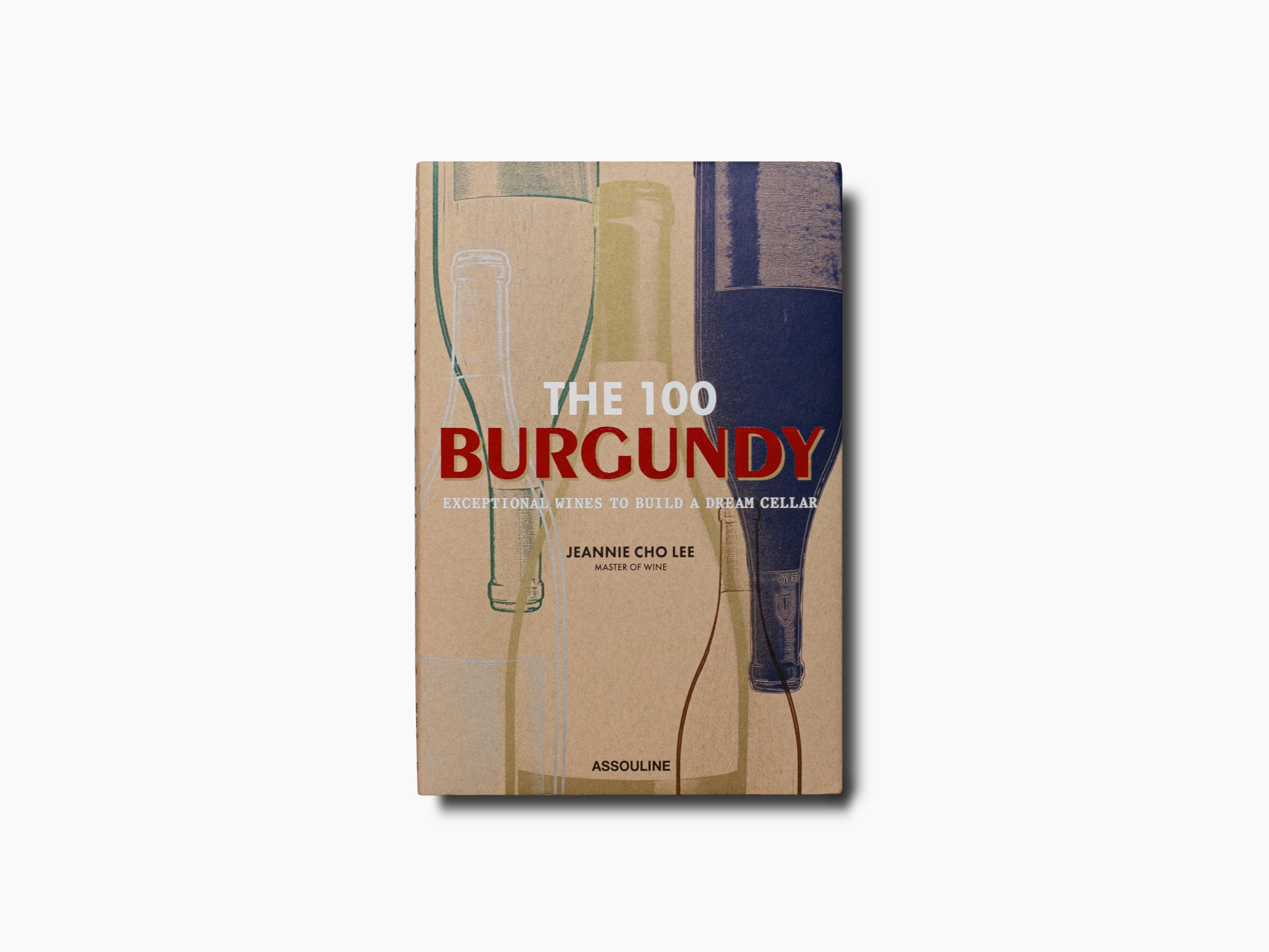 Cover of The 100 Burgundy showing bold burgundy title on kraft paper background.