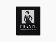 Chanel The Impossible Collection book cover in black featuring a classic portrait.