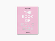 Pink hardcover book cover featuring Fashionphile The Book of Iconic Bags by Assouline