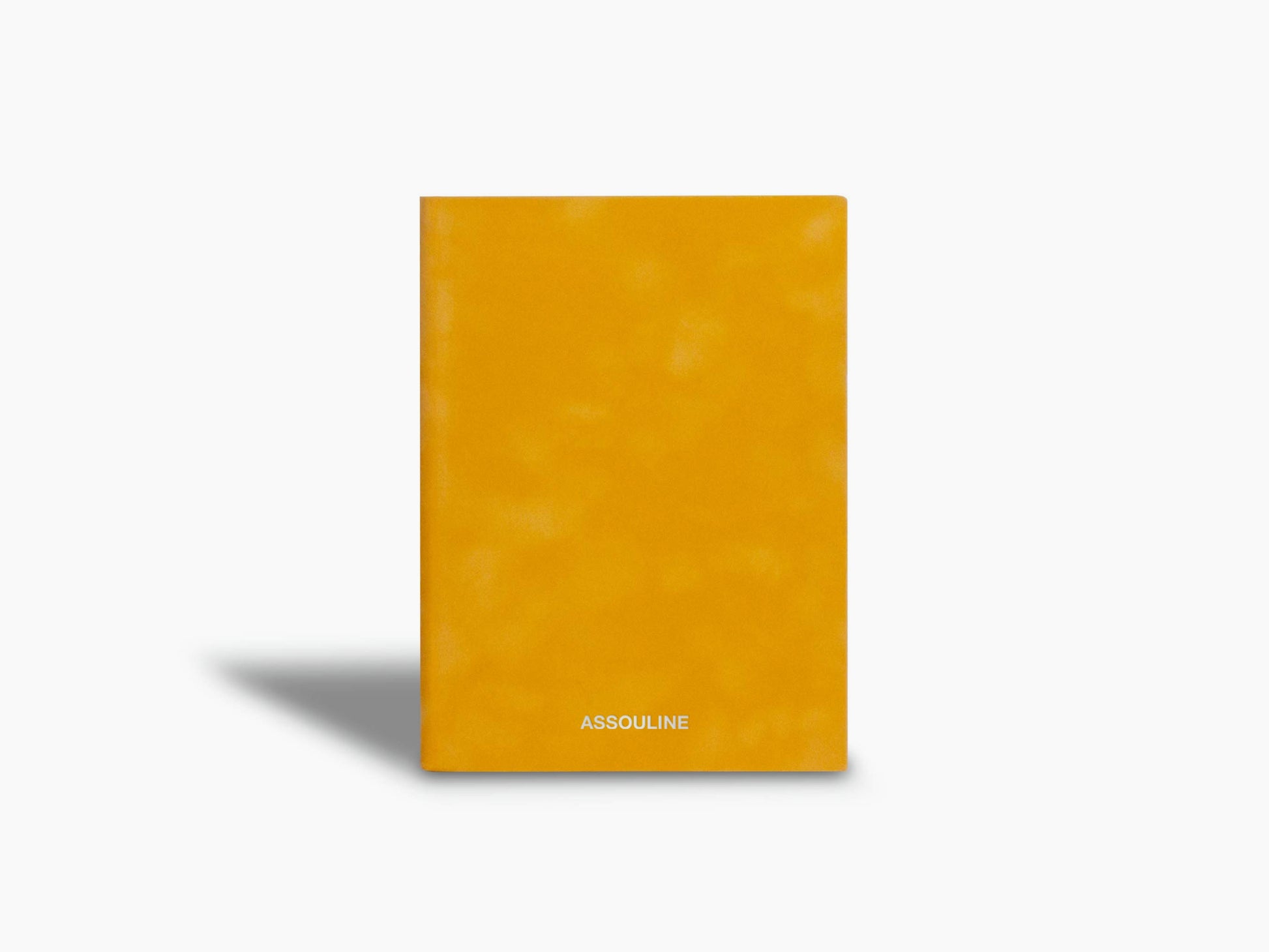 Orange Temptations notebook with Assouline logo at the bottom of the cover