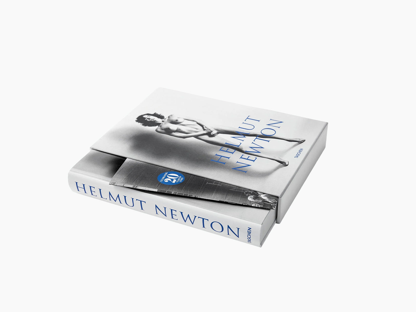 Helmut Newton SUMO oversized art book box set with a nude photograph on the cover